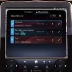 Mercedes-Benz ENERGIZING Comfort screen